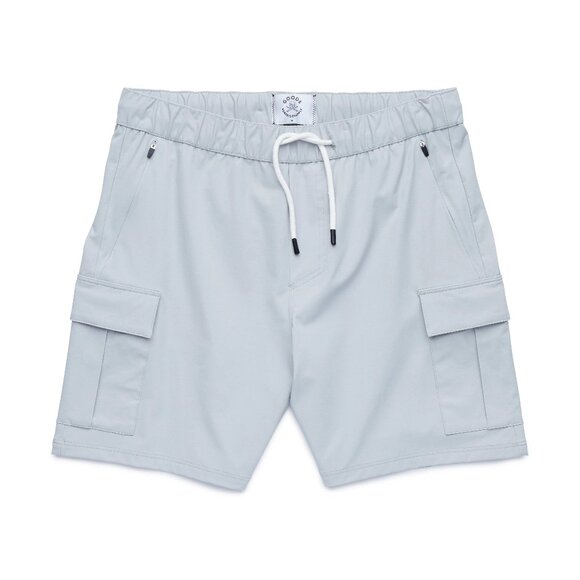 Surfside Supply Light Grey Drawstring Tech Cargo Short - Picture 1 of 2